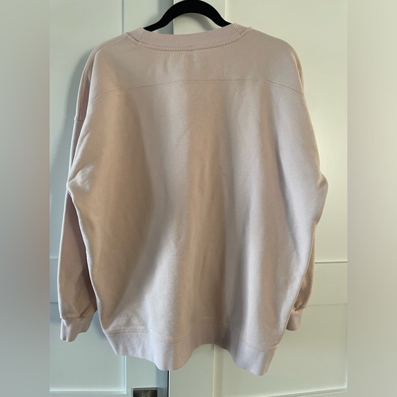 Lululemon crew neck sweatshirt dusty pale pink - Picture 5 of 8